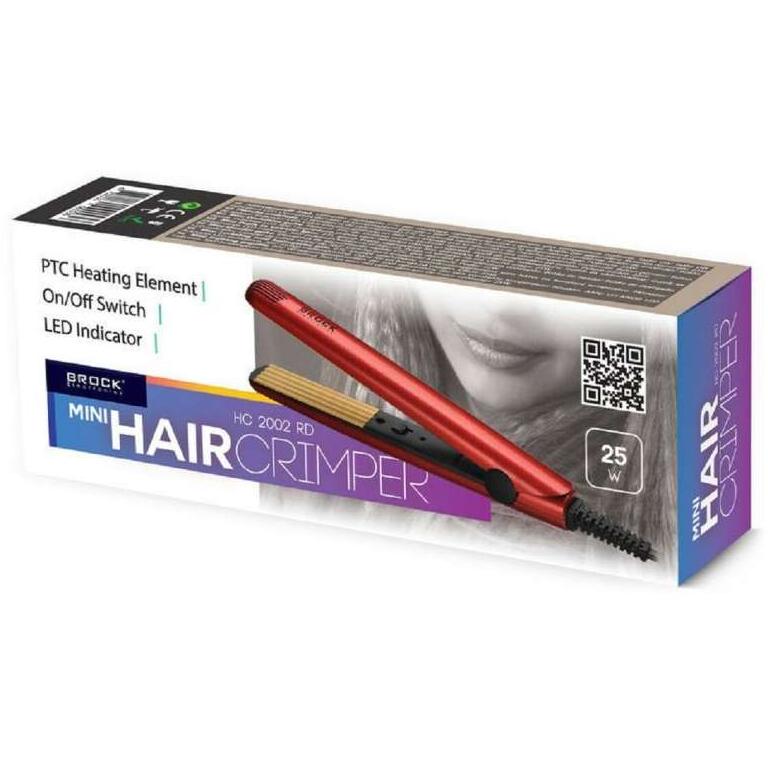 Brock Presa za talasaste lokne 25W HC2002 Red - dodatni pogled