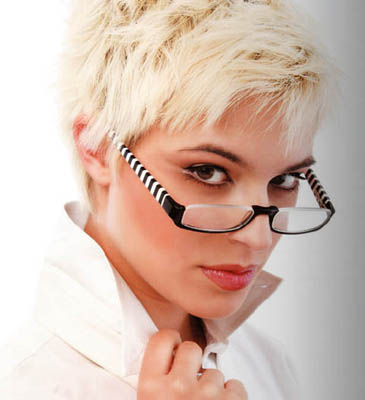 Prontoleggo Look naočare, crno-bele (od +1.00 do + 3.50) - dodatni pogled