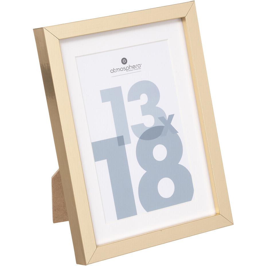 Atmosphera Ram Za Slike 14,8x1,8x19,8cm Mdf/metal Zlatna - dodatni pogled