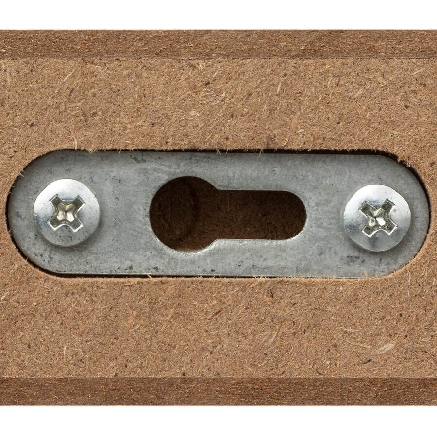 Five Zidna Ugaona Polica Fixy 25x25x3,8cm Mdf Crna - dodatni pogled