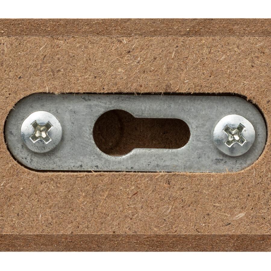 Five Zidna Ugaona Polica Fixy 25x25x3,8cm Mdf Bela - dodatni pogled