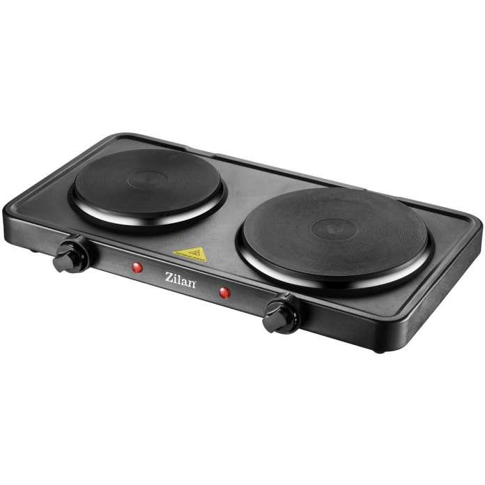 Zilan Električni rešo sa dve ringle 15,5 i 18,5cm 2500W Crni - dodatni pogled