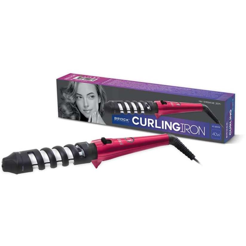 Brock Stajler za spiralne lokne 19-32mm Pink - dodatni pogled