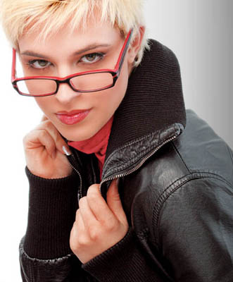 Prontoleggo Suite naočare, crno-crvene +3.00 - dodatni pogled