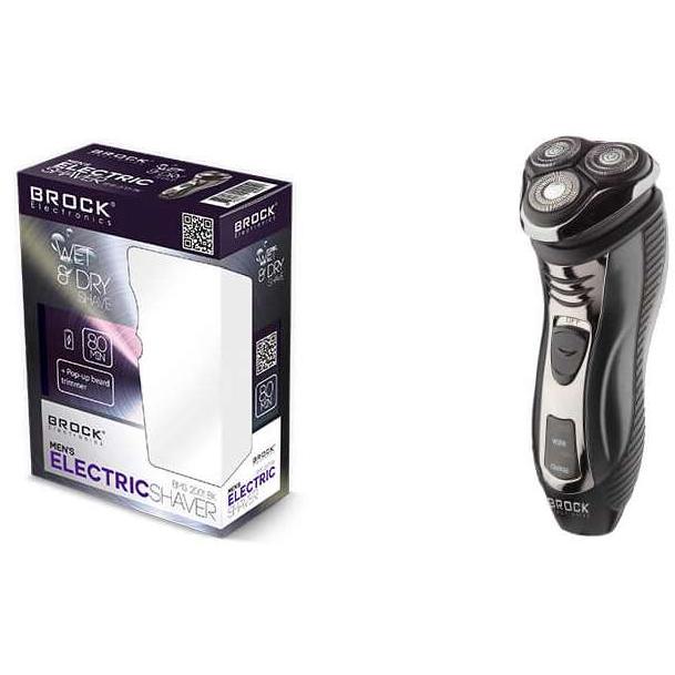 Brock Bežični aparat za brijanje sa punjivom baterijomBRBMS2001BK - dodatni pogled
