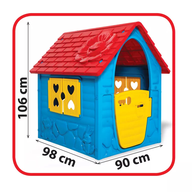 Moja Prva Kućica Za Igru 106 x 98 x 90 cm - dodatni pogled