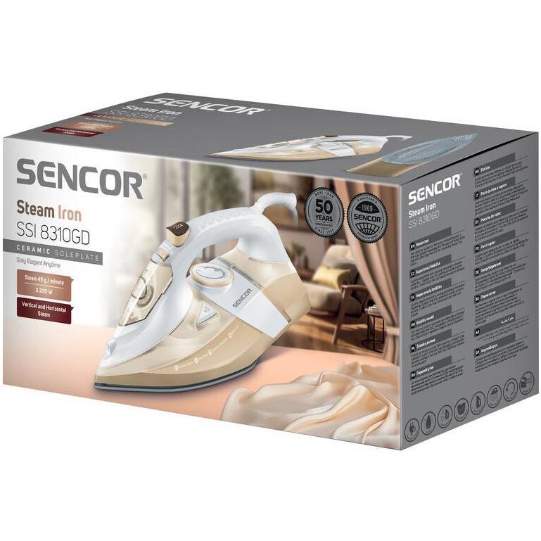Sencor SSI 8310GD pegla na paru - dodatni pogled