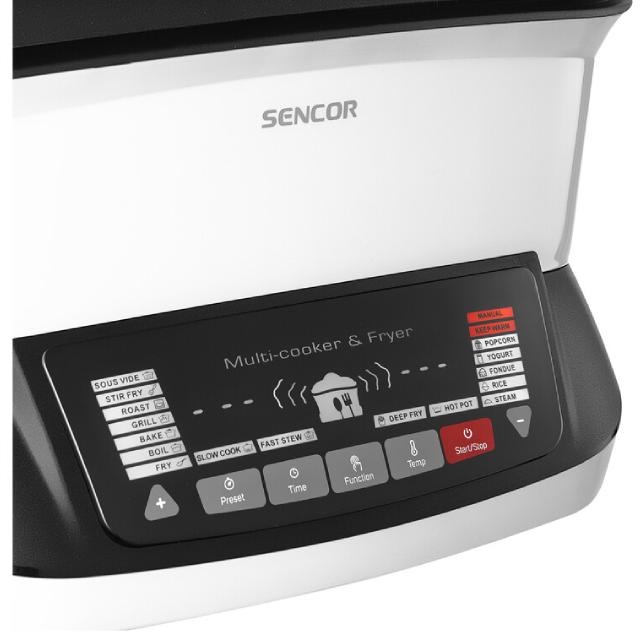 Sencor friteza SFR 9400WH - dodatni pogled