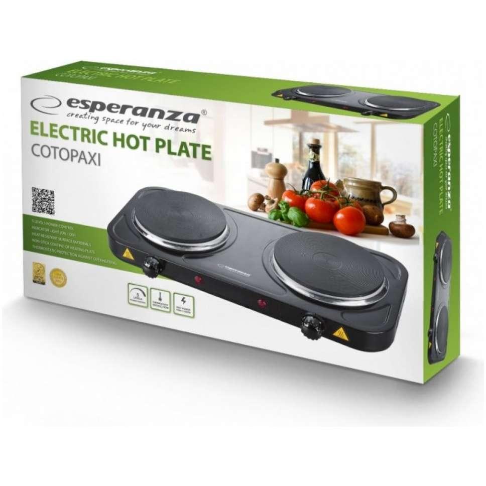 Esperanza EKH010K Električni Rešo Sa 2 Ringle 2x1000W - dodatni pogled