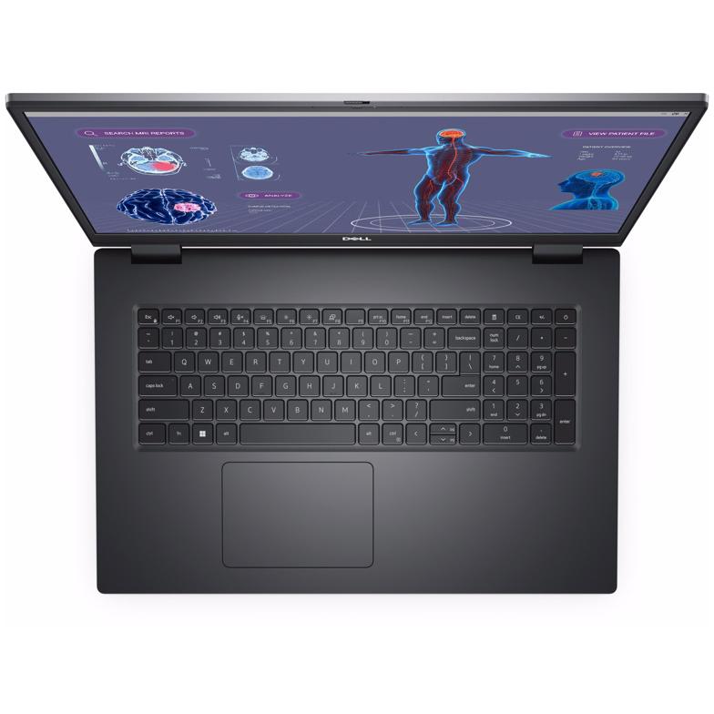 DELL Precision M7780 17.3 inch FHD 500nits i9-13950HX 32GB 1TB SSD RTX 3500 12GB Backlit Laptop - dodatni pogled