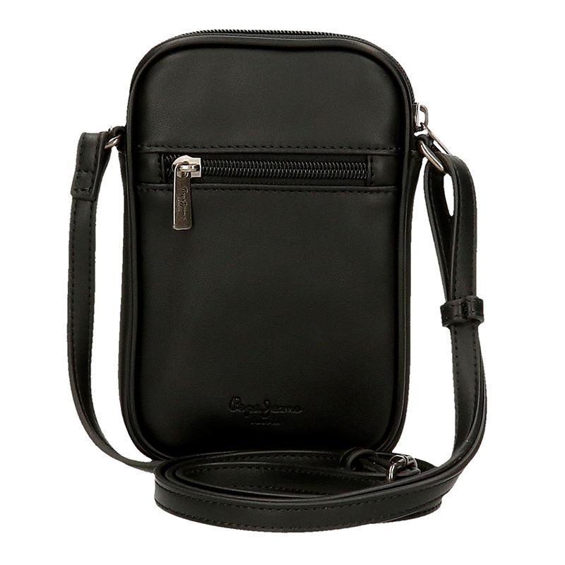 Pepe Jeans Ženska torbica za telefon i sitnice Bea black 75652 - dodatni pogled