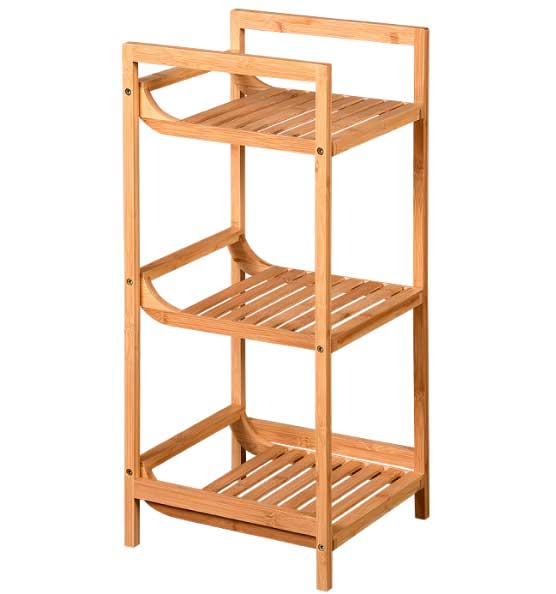 Univerzalna polica sa tri nivoa Bambus Kesper KSP19435 - dodatni pogled