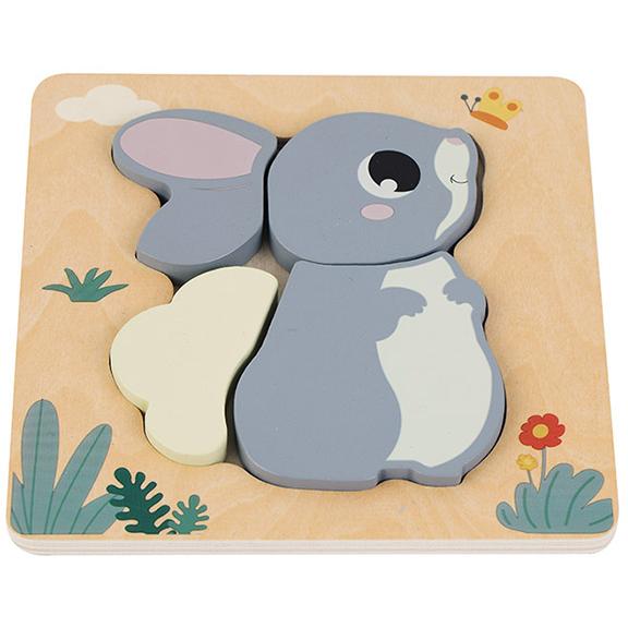 Drvena 3D slagalica Zec PINO 9214 - dodatni pogled