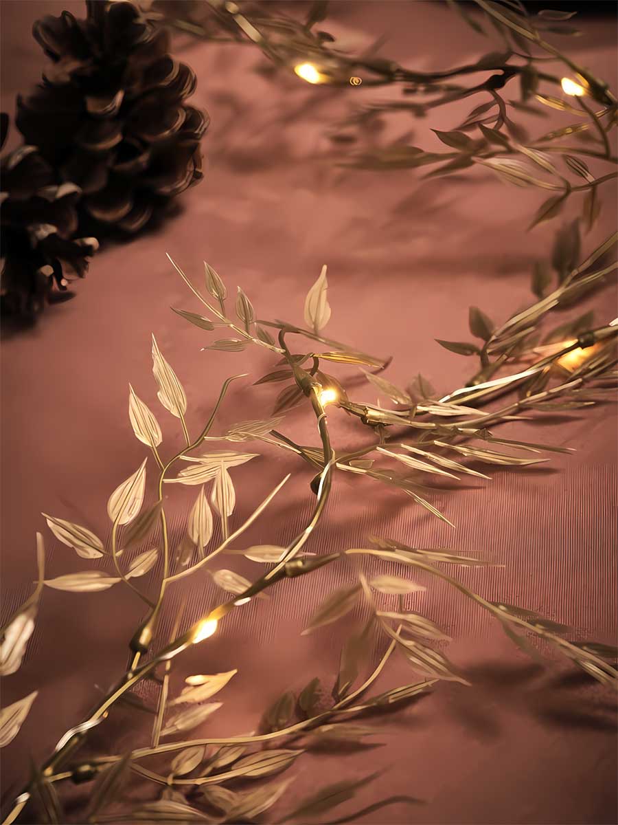 Novogodišnja Girlanda sa Lampicama - dodatni pogled