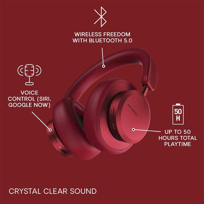 Bluetooth slušalice sa mikrofonom Urbanista Miami Ruby Red - dodatni pogled