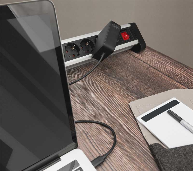 Univerzalni USB-C punjač za laptop 100W 1.2m Digitus DA-10072 - dodatni pogled