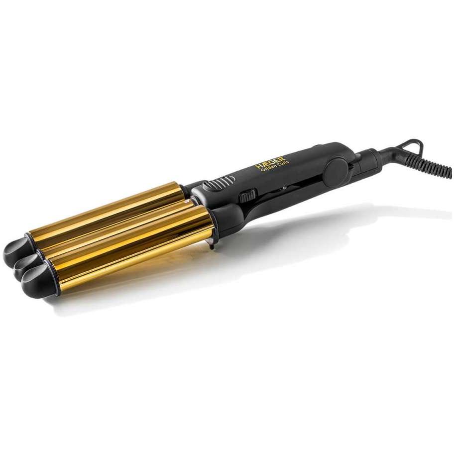 Stajler sa trostrukim keramičkim uvijačem za kosu Golden Haeger HR-45B.002A - dodatni pogled