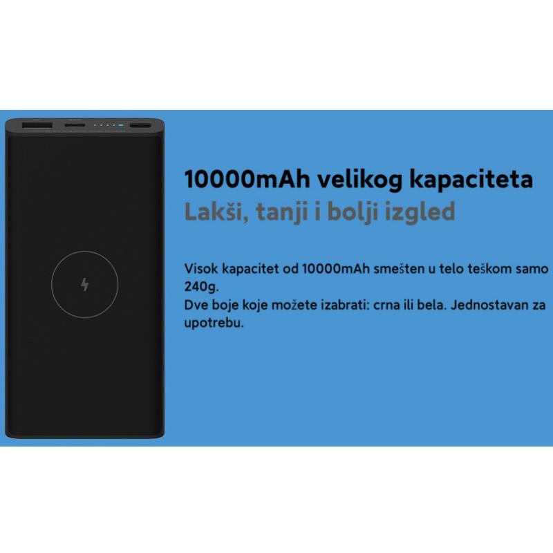 Xiaomi Mi Wireless Power Bank 10000mAh BHR5460GL - dodatni pogled
