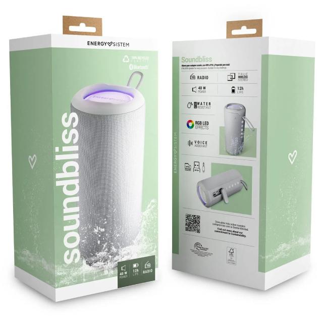 Energy Sistem Cloud Soundbliss prenosni Bluetooth zvučnik M45785 - dodatni pogled