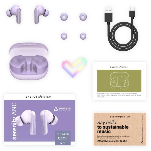 Energy Sistem Lavender Serenity ANC Bluetooth slušalice M45918 - dodatni pogled