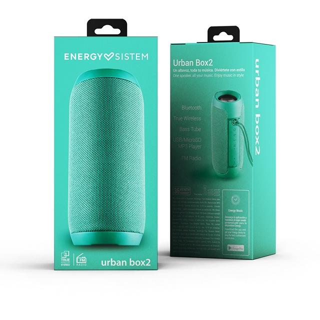 Energy Sistem Urban Box 2 Jade Bluetooth zvučnik zeleni M44933 - dodatni pogled