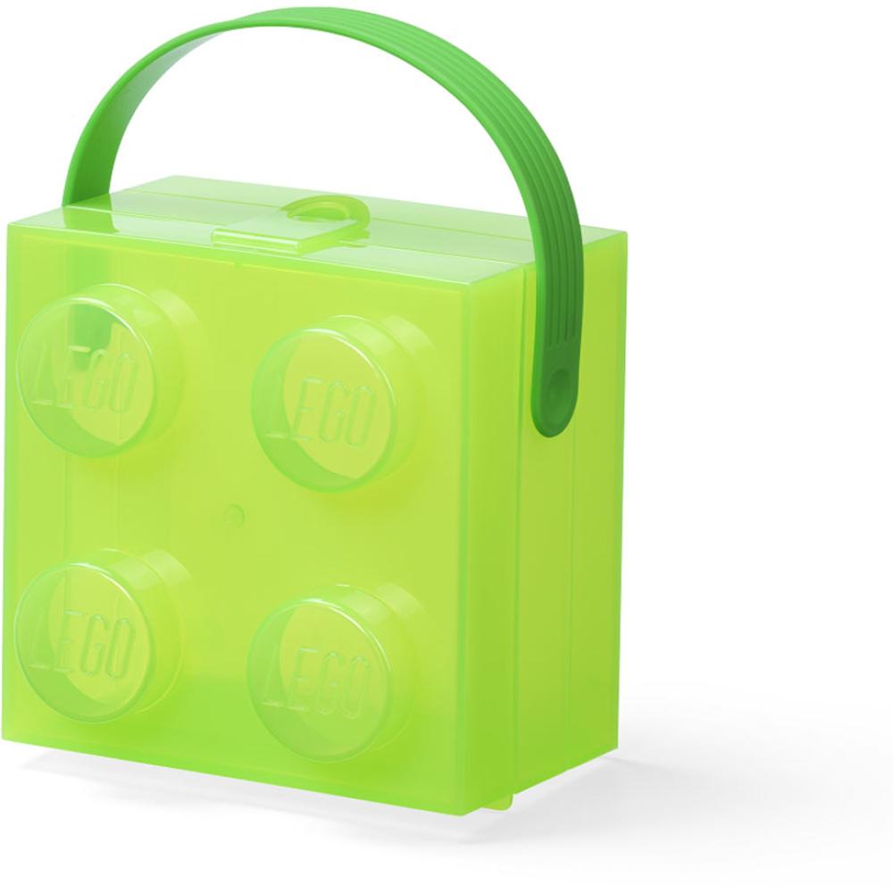 Lego® Kutija za užinu Prozirno zelena - dodatni pogled