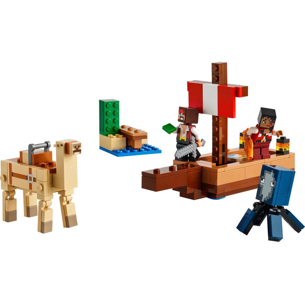 LEGO® Minecraft™ Putovanje na gusarskom brodu 21259 - dodatni pogled