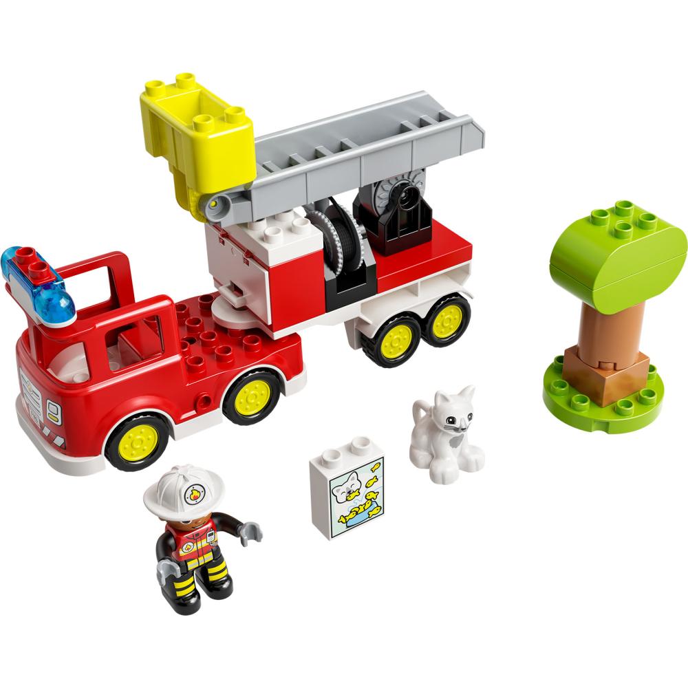 LEGO® DUPLO® Vatrogasno vozilo sa zvukom i svetlom - dodatni pogled