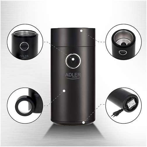 Adler AD4446BS mlin za kafu - dodatni pogled