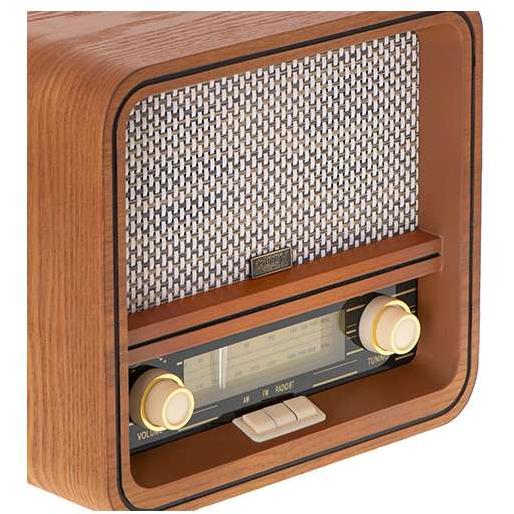 Retro USB Bluetooth Radio Camry CR1188 - dodatni pogled