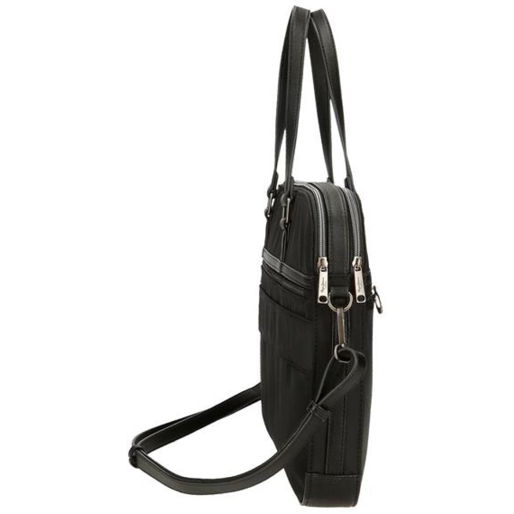 Ženska poslovna torba sa pregradom za laptop PJL Christine black 70960 - dodatni pogled