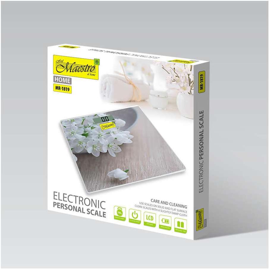 Maestro MR1819 digitalna telesna vaga 150kg - dodatni pogled
