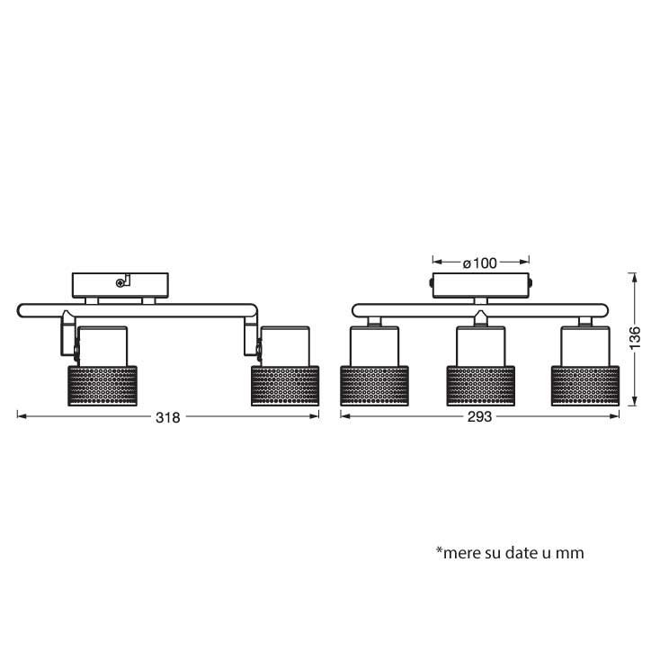 Ledvance Spot lampa 3xGU10 4058075828704E - dodatni pogled