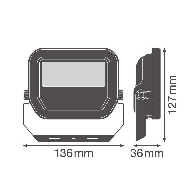 Ledvance LED reflektor 8W hladno belo svetlo IP66 - dodatni pogled