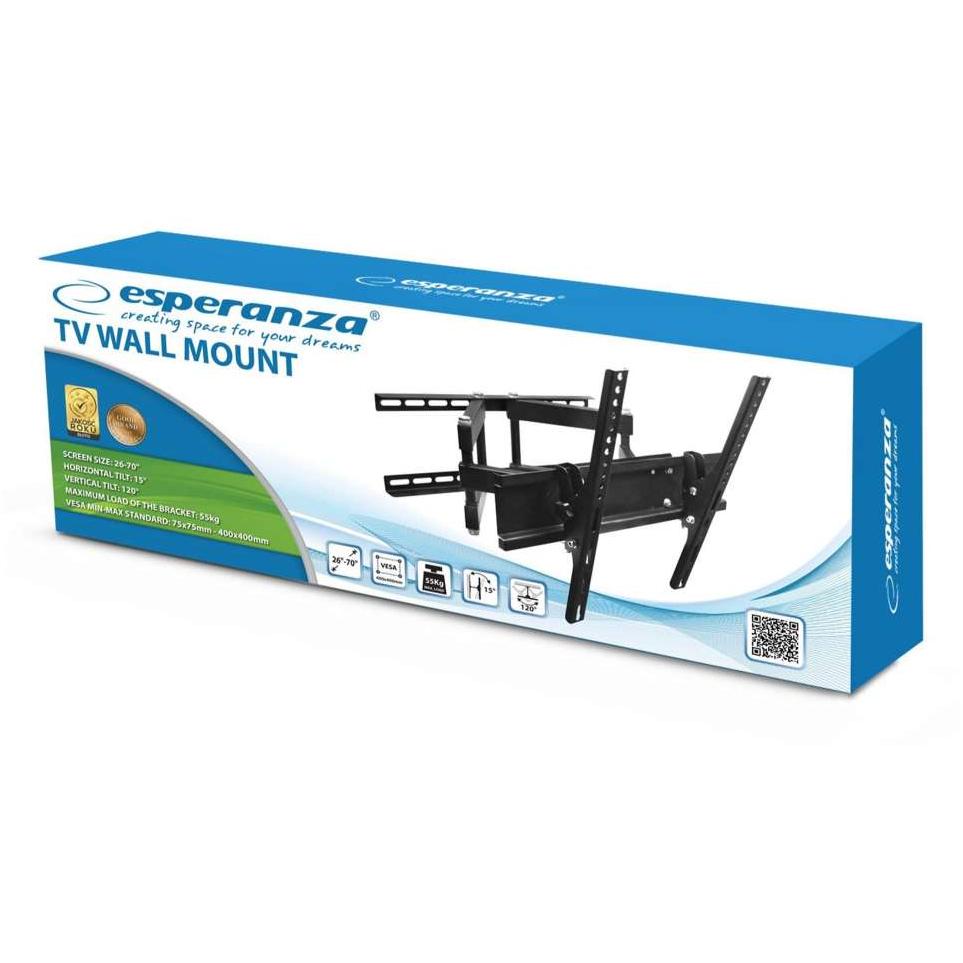 Esperanza ERW004 zidni TV nosač 26-70 inča - dodatni pogled