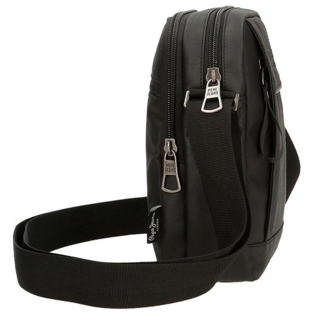 Torba za muškarce 22cm Pepe Jeans Dortmund black 70255 - dodatni pogled