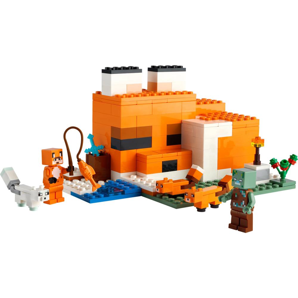 LEGO® Minecraft™ 21178 Lisičija Koliba - dodatni pogled