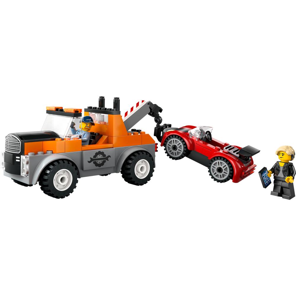 LEGO® City 60435 Tegljač i Popravka Sportskih Automobila - dodatni pogled