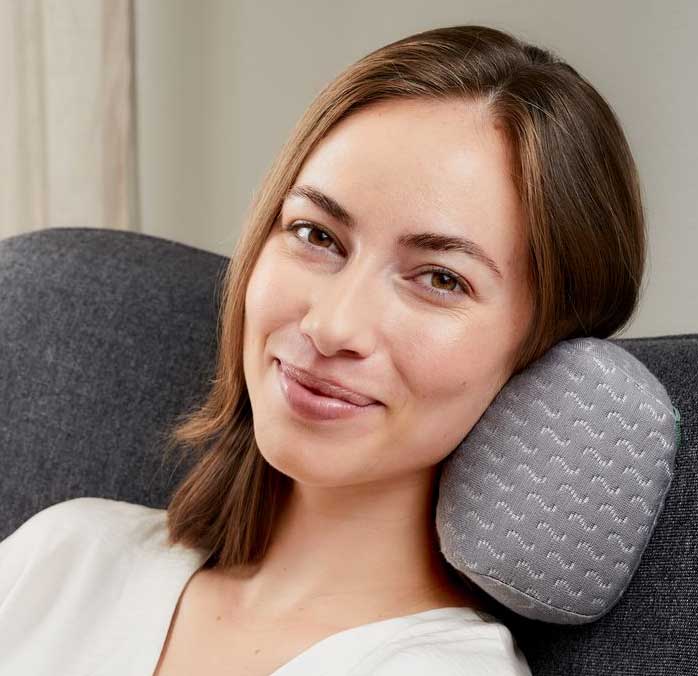 Anatomski jastuk od memorijske pene za vratnu potporu 13x25x11 Wellpur - dodatni pogled