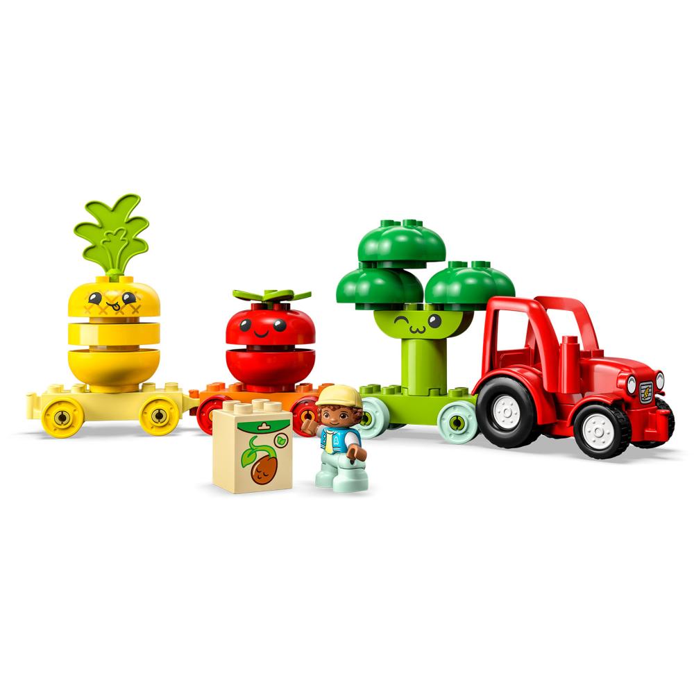 LEGO® DUPLO® Traktor sa voćem i povrćem - dodatni pogled