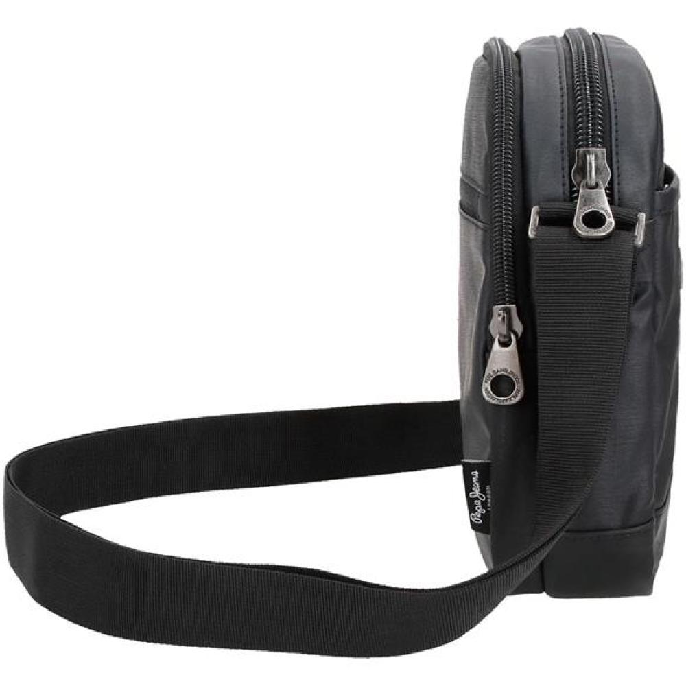 Muška torbica 22cm sa 2 pregrade Pepe Jeans Hatfield black 77755 - dodatni pogled