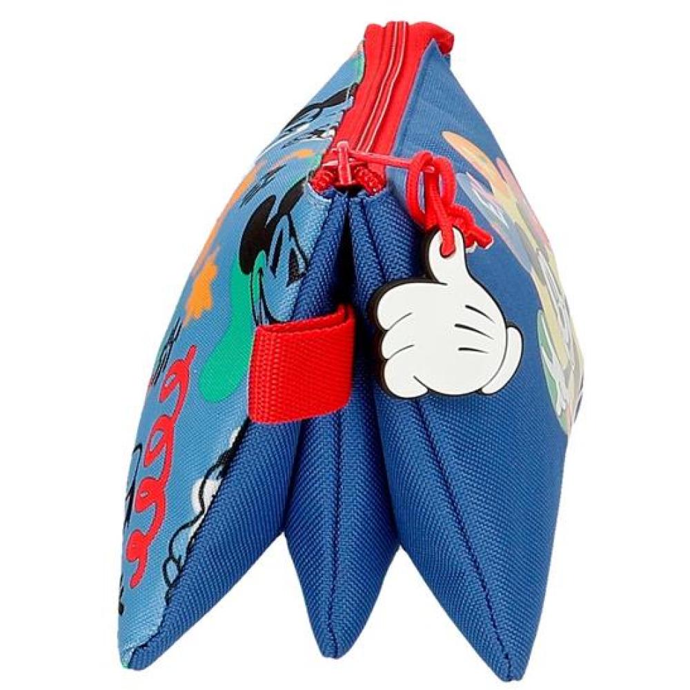 Pernica sa 3 pregrade Disney Mickey Peek-a-boo blue 42243 - dodatni pogled