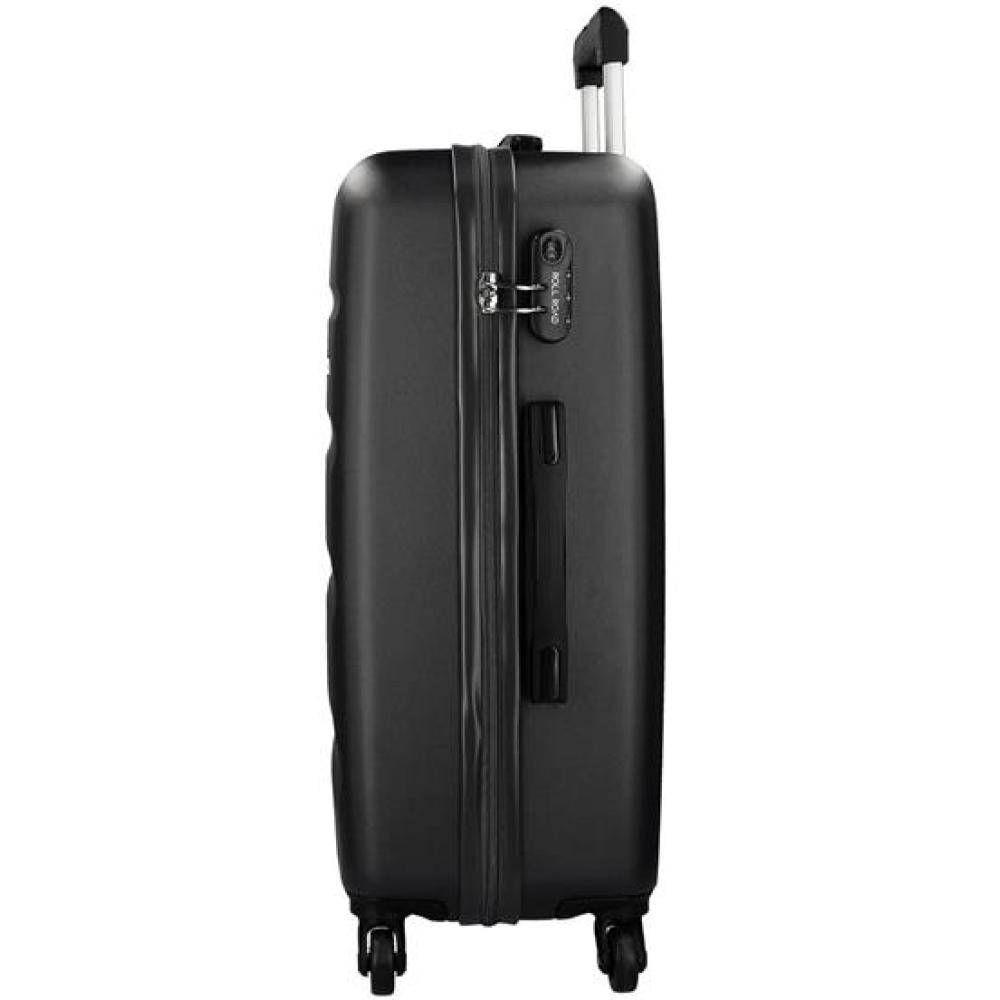 Komplet ABS kofera 75/65/55cm Roll Road Flex black 58494 - dodatni pogled