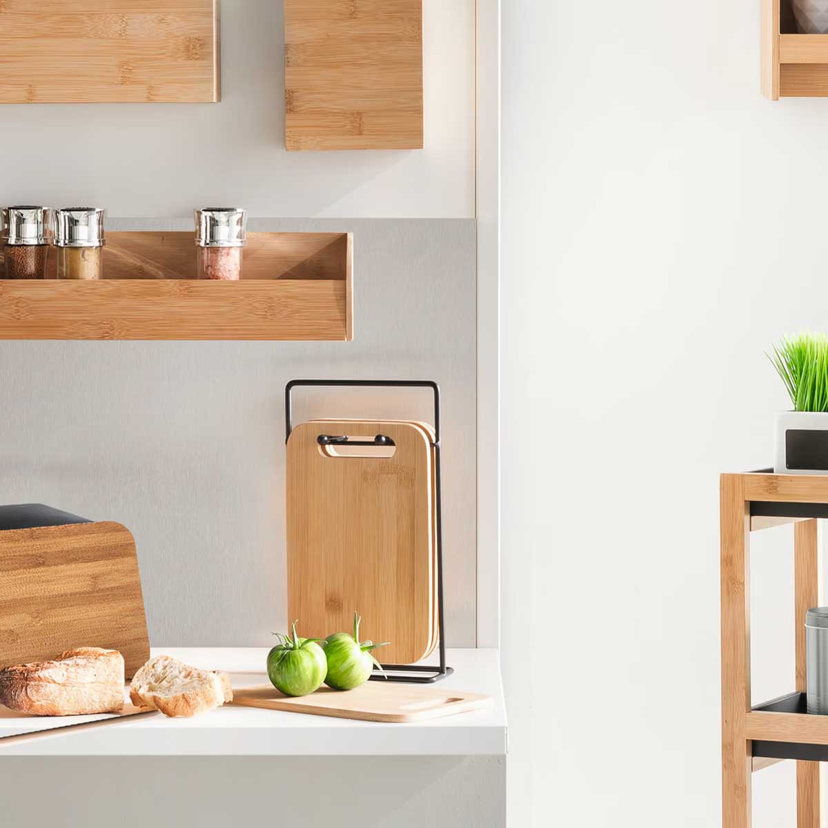 4 Daske Za Sečenje Sa Stalkom Za Odlaganje 5five Simply Smart - dodatni pogled