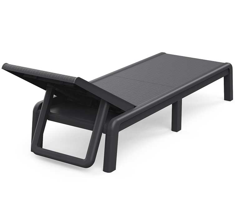 Keter Sklopiva ležaljka Mallorca Graphitte - dodatni pogled