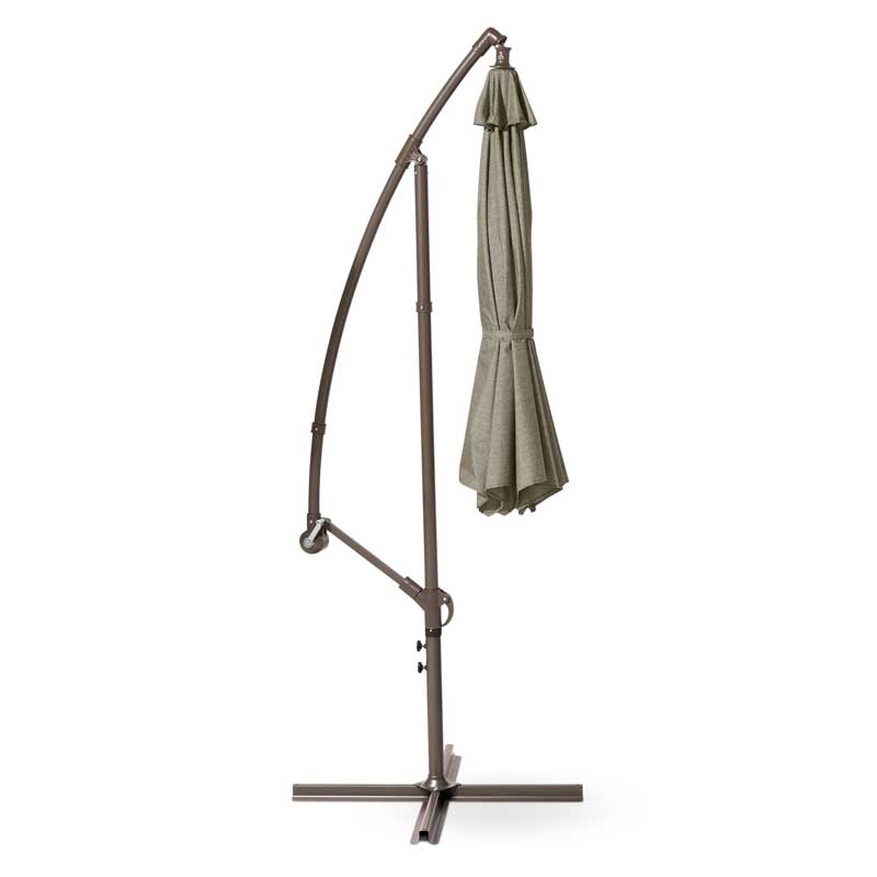 Viseći suncobran 3m Parasol Kapućino - dodatni pogled