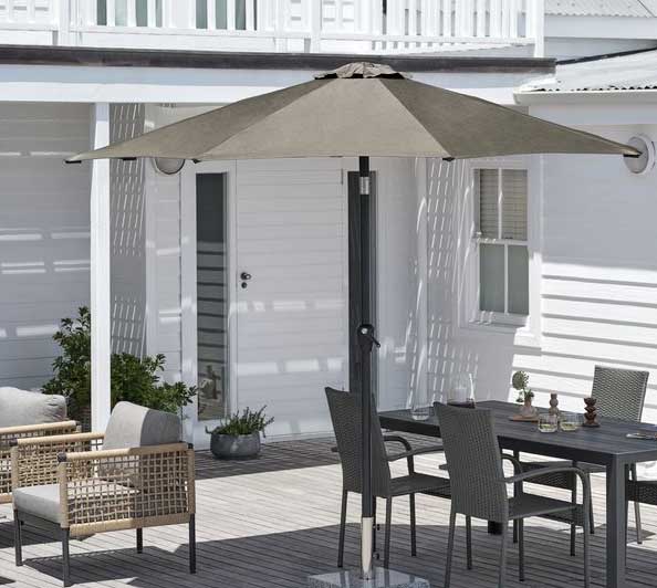 Suncobran 3m Huesca Olive green - dodatni pogled