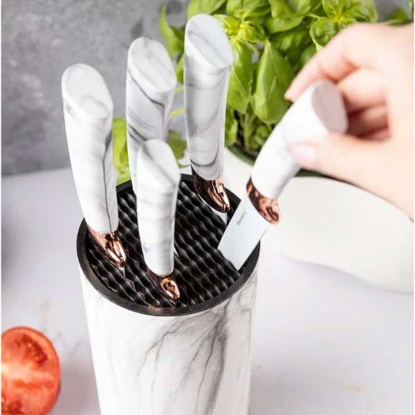 Komplet kuhinjskih noževa sa postoljem Klausberg KB7800 - dodatni pogled