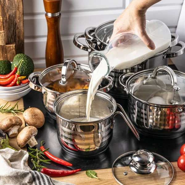 Klausberg Set šerpi sa poklopcima KB7696 - dodatni pogled