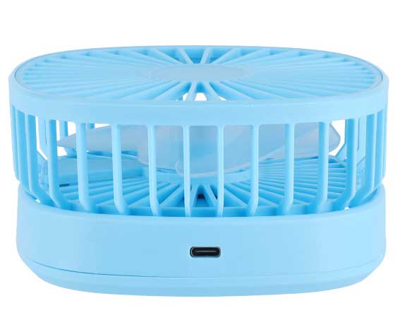 Sklopivi mini ventilator sa punjivom baterijom Prosto MF9413 plavi - dodatni pogled